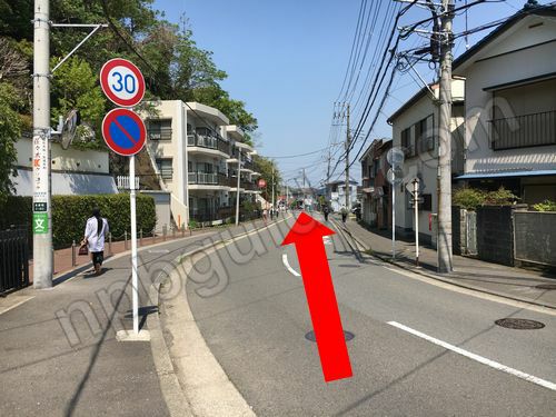 長浦の道
